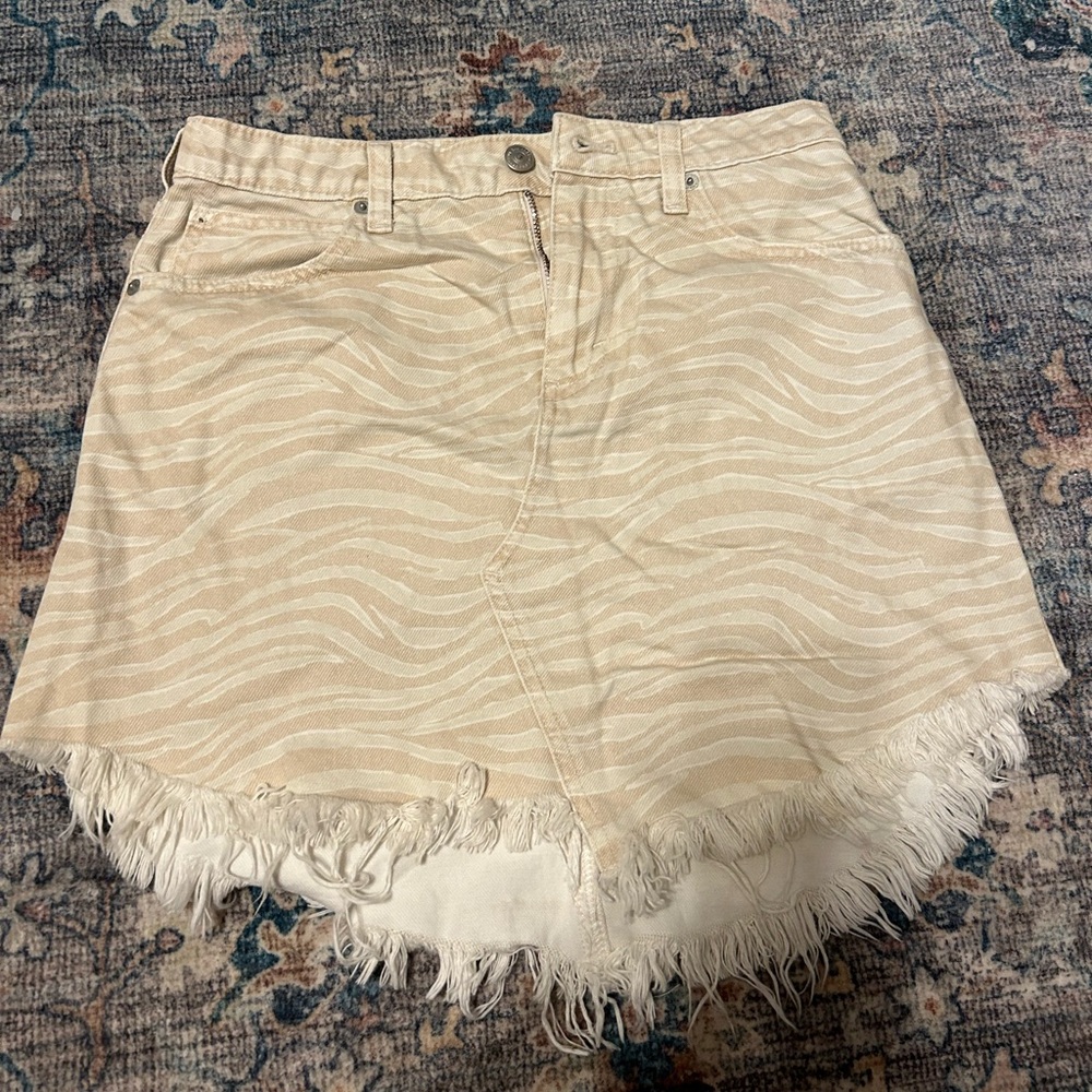 Free people tiger skirt